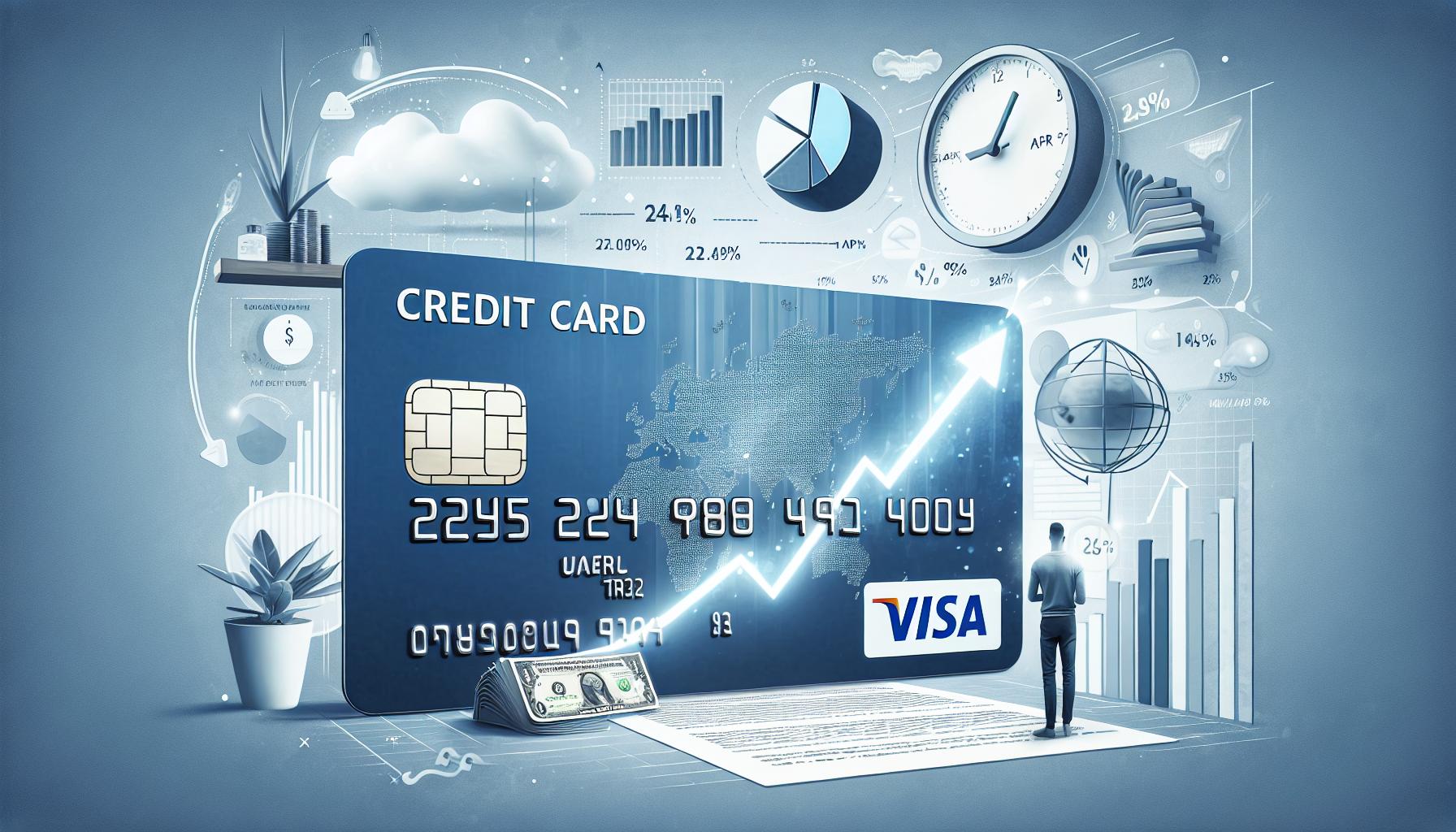 Average credit card interest rate